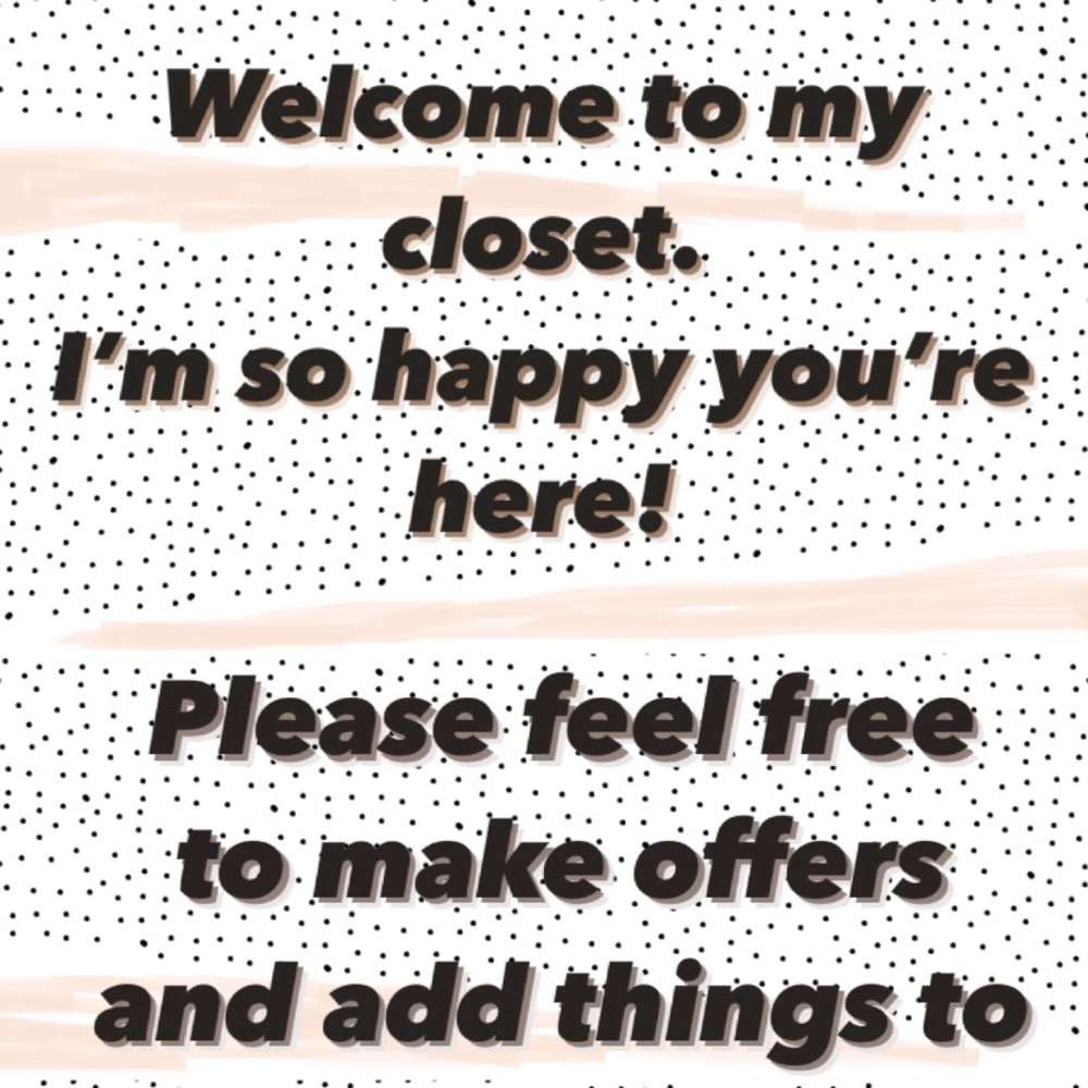 Welcome to my closet :)